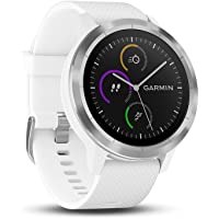 Garmin Vivoactive 3 - Smartwatch con GPS y pulso en la muñeca- Blanco- M-L
